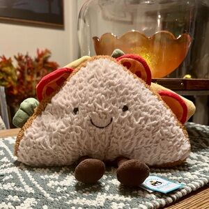 JELLYCAT AMUSEABLES RARE “SANDWHICH” character- RETIRED!